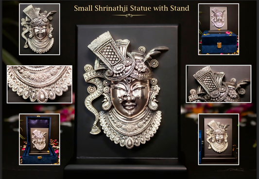Small Shreenath ji Statue with Stand