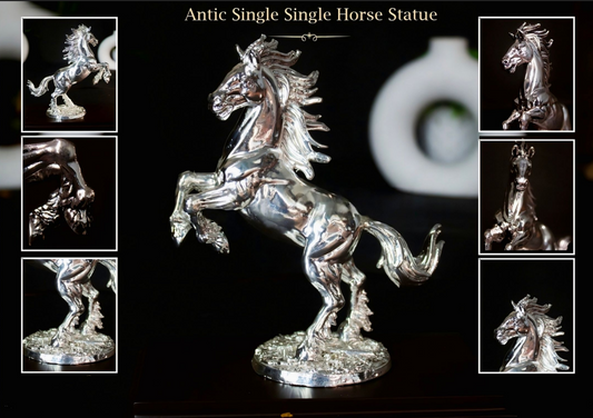 Antic Single Horse Statue