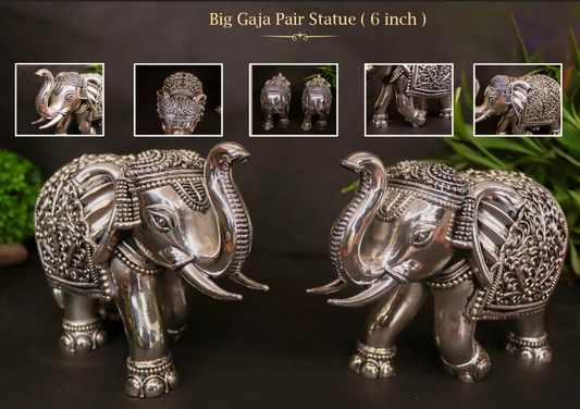 Big Gaja Pair Statue
